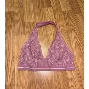 Colsie Lace Halter Bralette Size Medium